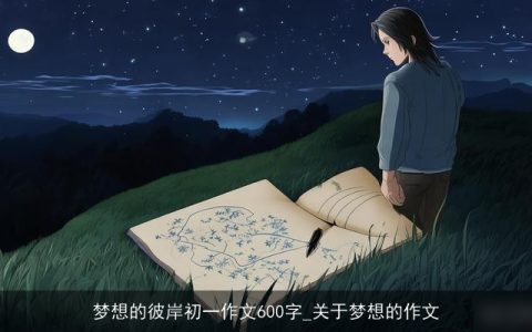 梦想的彼岸初一作文600字_关于梦想的作文