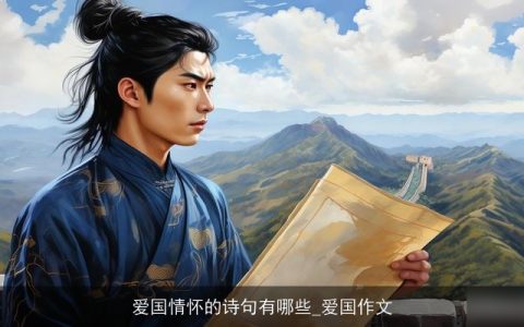 爱国情怀的诗句有哪些_爱国作文