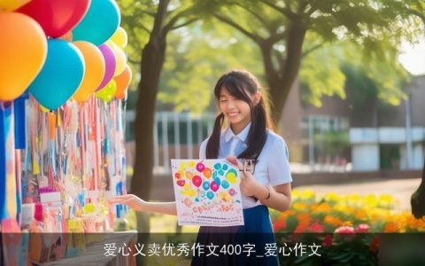爱心义卖优秀作文400字_爱心作文