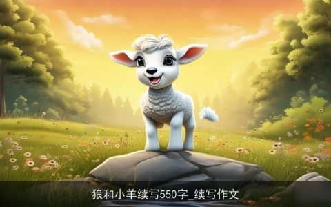 狼和小羊续写550字_续写作文