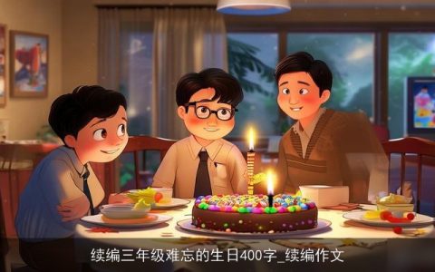 续编三年级难忘的生日400字_续编作文