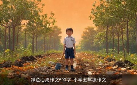 绿色心愿作文500字_小学五年级作文