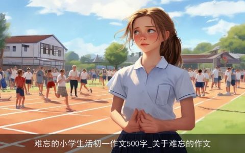 难忘的小学生活初一作文500字_关于难忘的作文